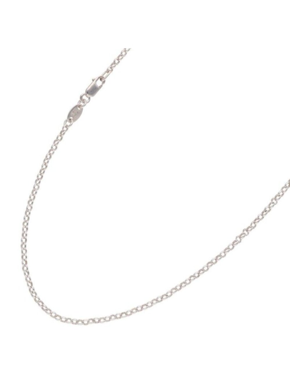Chrome Hearts Roll Chain Silver Necklace